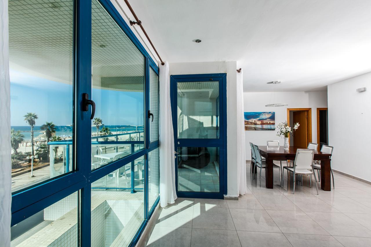 Ocean Front Apartments First Line To The Beach Tel-Aviv Kültér fotó