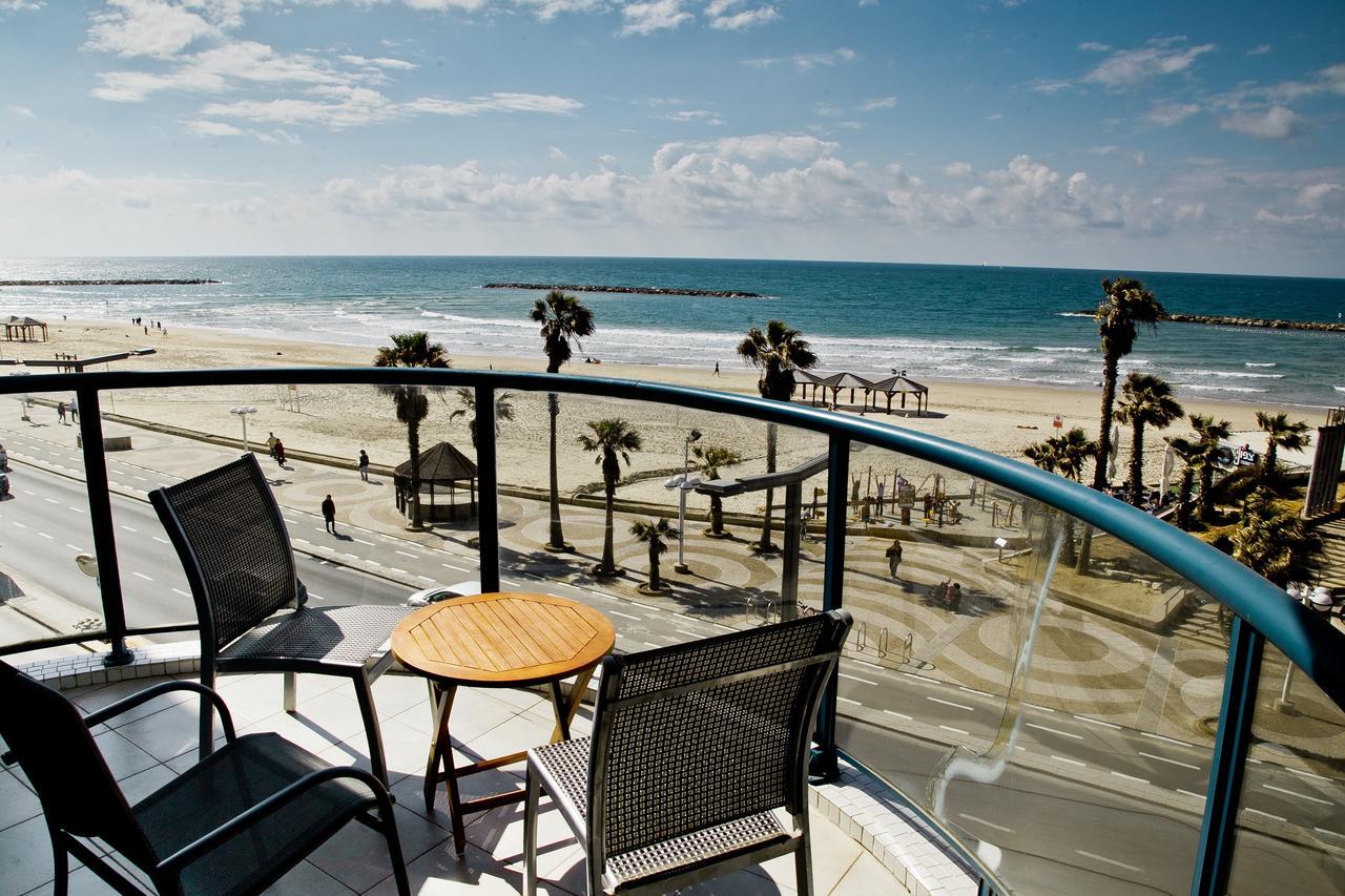 Ocean Front Apartments First Line To The Beach Tel-Aviv Kültér fotó