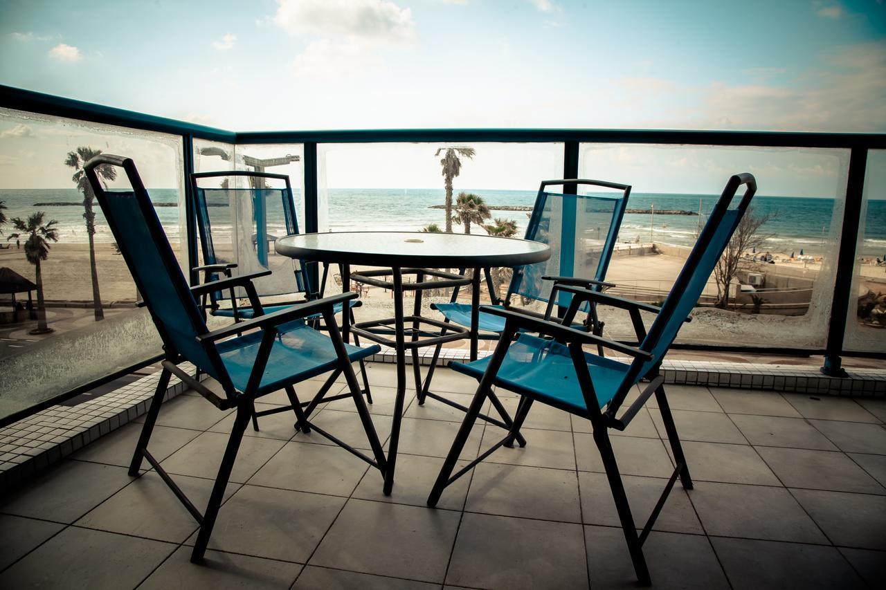 Ocean Front Apartments First Line To The Beach Tel-Aviv Kültér fotó